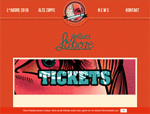 Tablet Screenshot of festival-labore.de